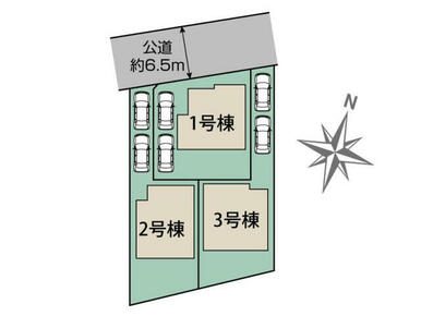 横浜市青葉区美しが丘西2丁目3棟 区画図