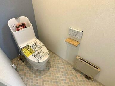 トイレも新品交換済み。