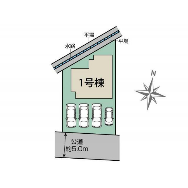 島田市旭2丁目1棟 区画図