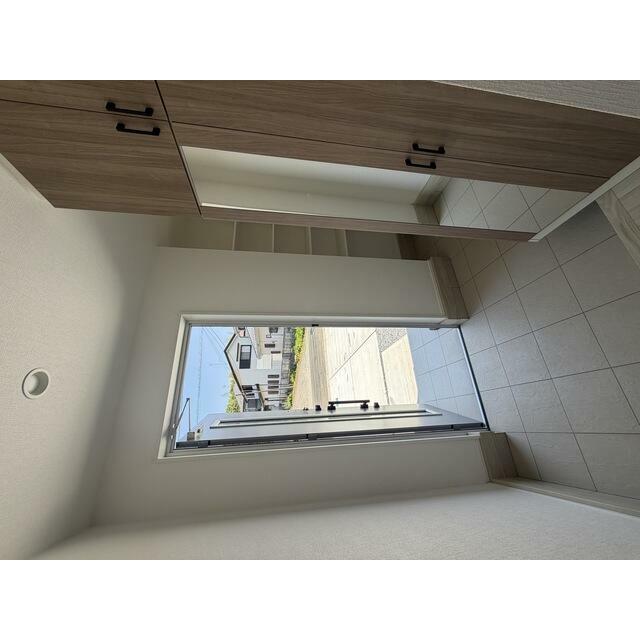 身だしなみチェックのミラー付き