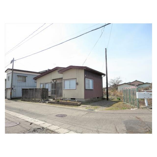 鶴岡市若葉町　貸家（２）の外観を撮影！（間取り：２LDKの住まい）　現在賃貸中♪
