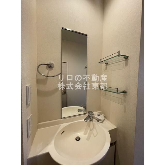 嬉しい洗面台は独立タイプ！