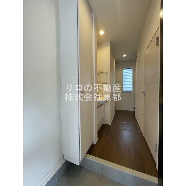 玄関から見たお部屋です☆