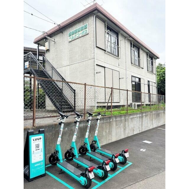 自転車レンタル「LUUP」利用可能です