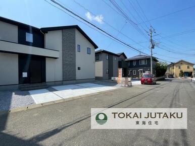 北側約6M幅員の公道。車の出し入れもスムーズに行えますね＾＾