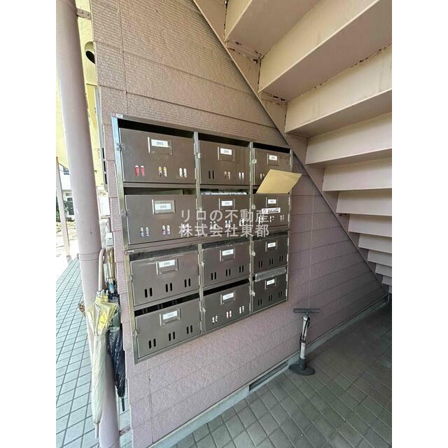 お部屋に直接投函されない集合ポストあります！