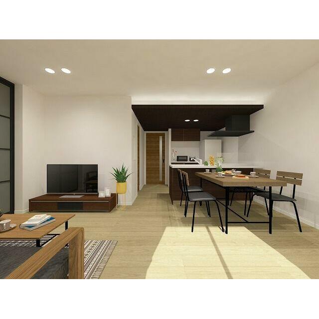 ＬＤＫ完成イメージ。家具や調度品などは含まれません。