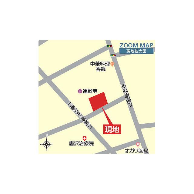 現地案内図・拡大