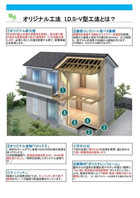 船橋市 大穴南１丁目 (三咲駅) 2階建 4LDK
