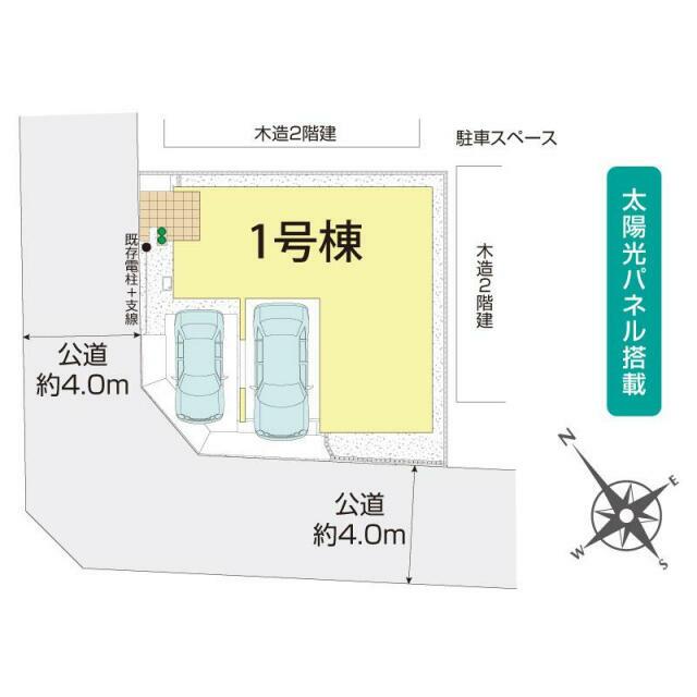 さいたま市岩槻区岩槻8期1棟 区画図