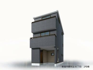 完成予想図（外観）