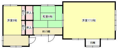 物置建物間取り