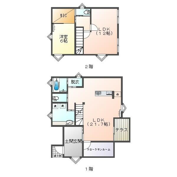 小松市 若杉町 2階建 3LDK 小松市の売戸建住宅の物件情報