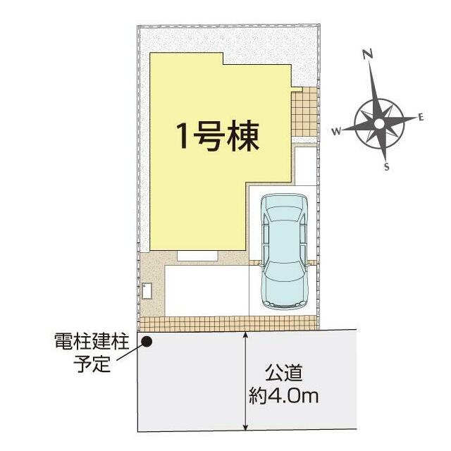 世田谷区祖師谷6丁目1棟 区画図