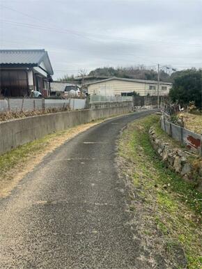 前面道路