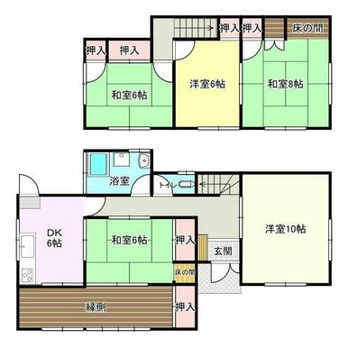 部屋数が多い中古戸建は、家族の成長や多様なニーズに対応できる柔軟な空間が魅力です。広々としたリビング