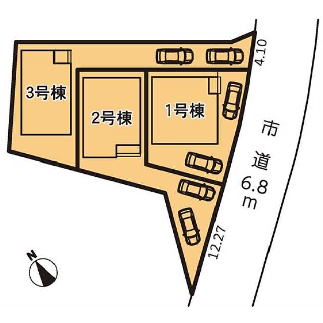 江南市 尾崎町屋敷 (江南駅) 2階建 4LDKの写真