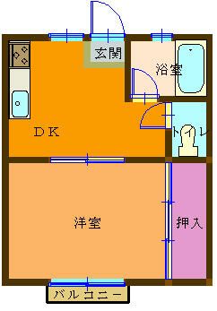 角部屋で彩光良い