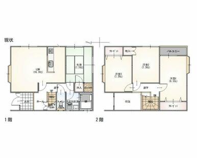 間取り図です。
