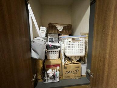 収納スペースも充実しています