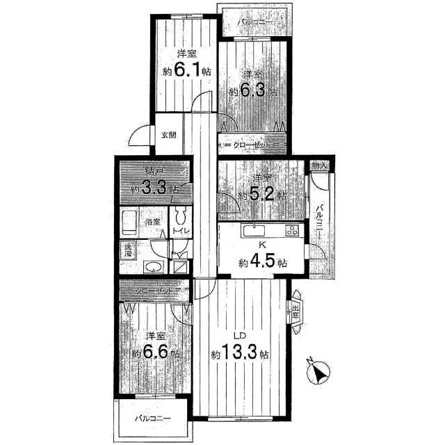 京王多摩センター駅 分 2階 4sldk 多摩市の売マンションの物件情報 マンション 新築 分譲 中古 多摩センター周辺 の不動産情報なら株式会社東和 5dcfa2ebc8fef8