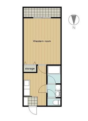 ３０５の間取りは反転タイプです