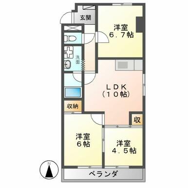 間取図(平面図)