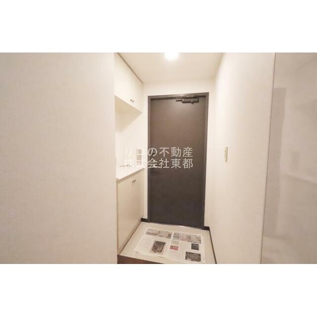 下駄箱付なので、玄関はいつでもスッキリ片付きますね☆