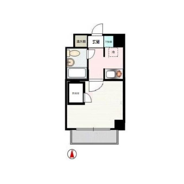 間取りは反転タイプ