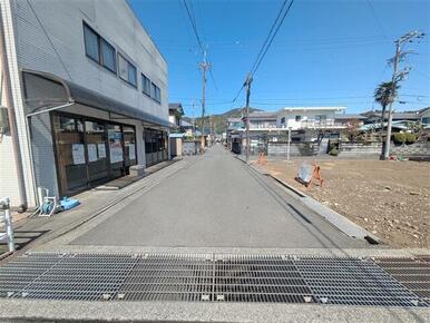 幅員約5.3ｍの前面道路