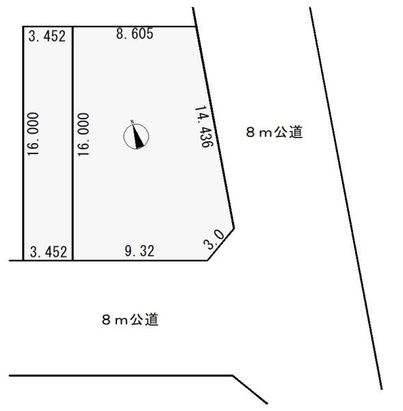 札幌市豊平区 西岡一条４丁目 (南平岸駅) 住宅用地