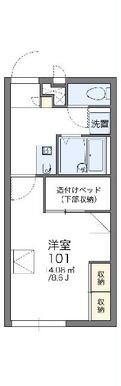 代表的な間取のため実際の間取とは異なる場合があります