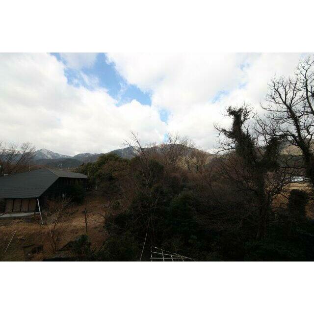 ２階通路側からの眺望