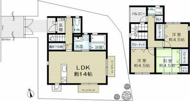 間取りは3LDK