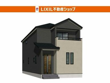土地面積 約47坪、建物面積 約34坪のゆとりある空間
