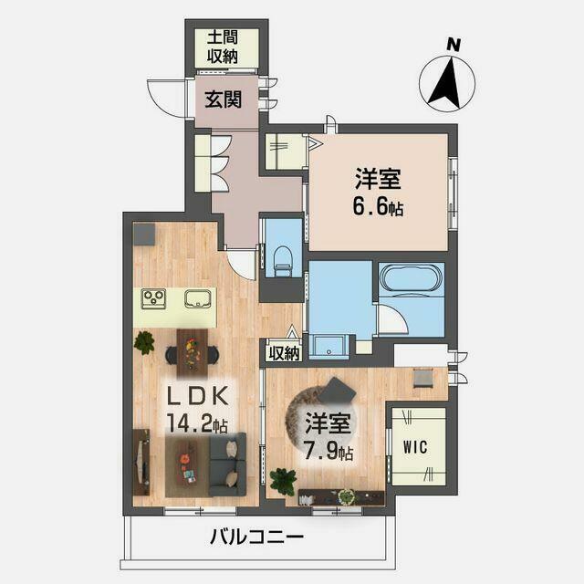 家具等はイメージでございます