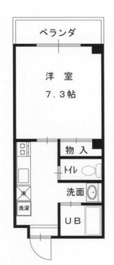 ３０１号室間取り図