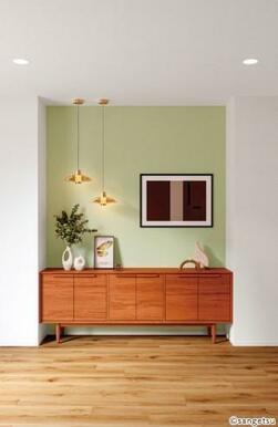 ２階居室アクセントクロス