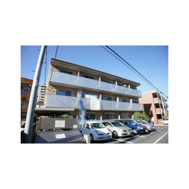 積水ハウス施工の重量鉄骨造の３階建て賃貸住宅「シャーメゾン」です。