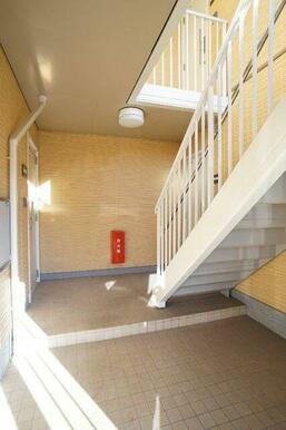 共用廊下の様子（１階部分）