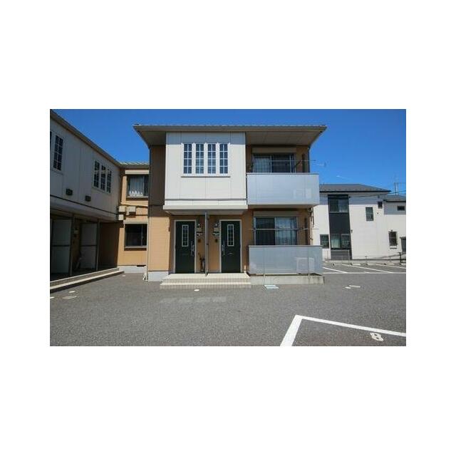 外観のコントラストはヨーロピアンテイスト。