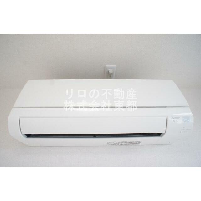 エアコン設置済みなので入居後すぐに使えて快適です！