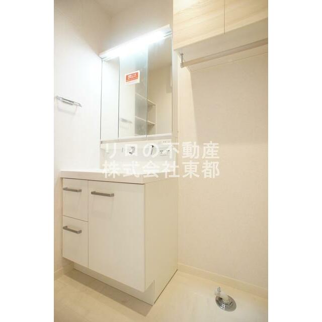 嬉しい洗面台は独立タイプ！