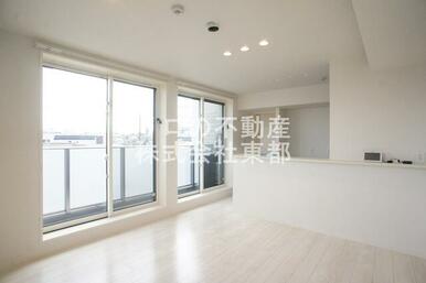 開放感あふれる広さも十分な快適リビング！