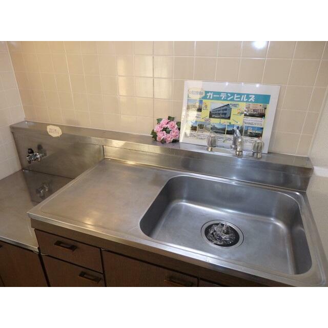 都市ガスで経済的キッチン