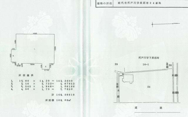 commercial 河戸川字長沼布
