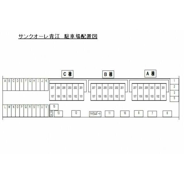 駐車場配置図