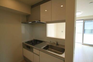 【システムキッチン】グリル付きのシステムキッチンになります♪