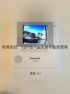 モニター付きインターホンです