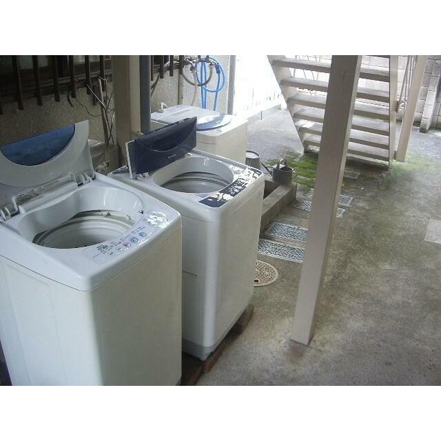 無料共同洗濯機